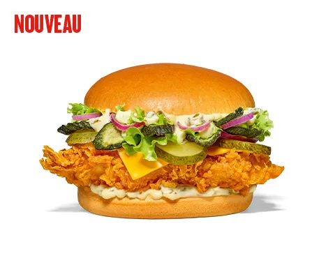 Cornichon Burger — KFC