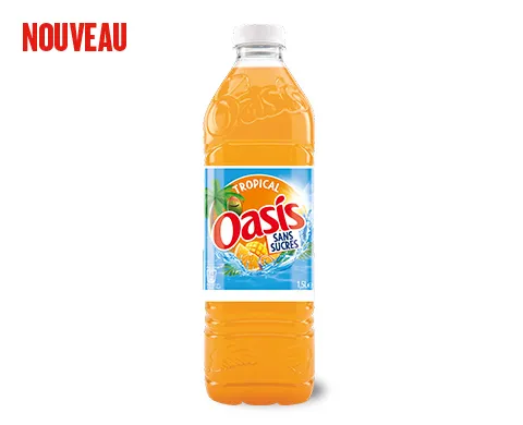 Oasis Tropical Sans Sucres 1,5L — KFC