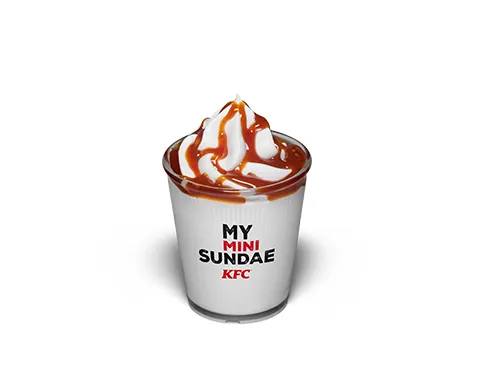 Mini Sundae Caramel — KFC