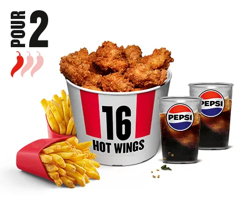 Menu 16 Hot Wings® — KFC