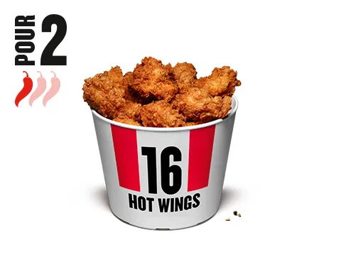 Bucket 16 Hot Wings® — KFC
