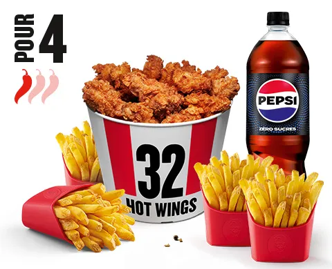 Menu 32 Hot Wings® — KFC