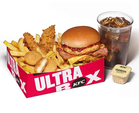 ULTRABOX Tower Cheese & Bacon​ — KFC