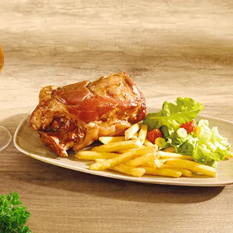 Jarret de porc 1kg à la bière 3 Brasseurs — Les 3 Brasseurs