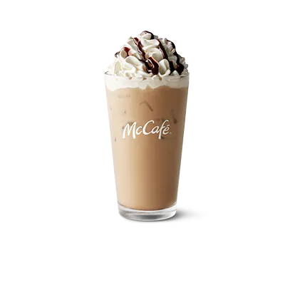 Café Latte Glacé Gourmand - 18CL — McDonald's