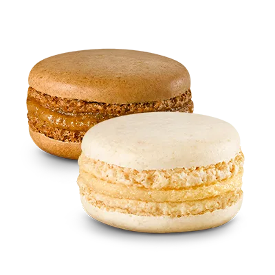 Duo macarons à la vanille et au caramel — McDonald's
