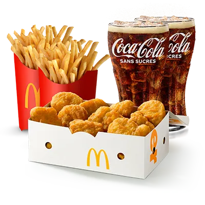 Menu Maxi Best Of™ Duo 20 nuggets — McDonald's