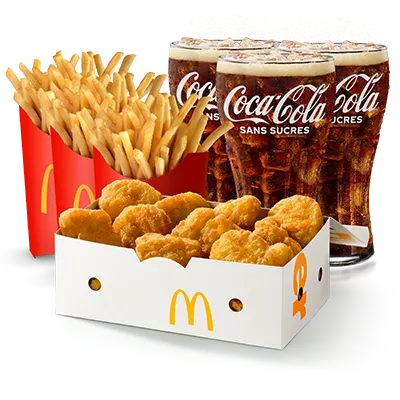 Menu Maxi Best Of™ Trio 20 nuggets — McDonald's