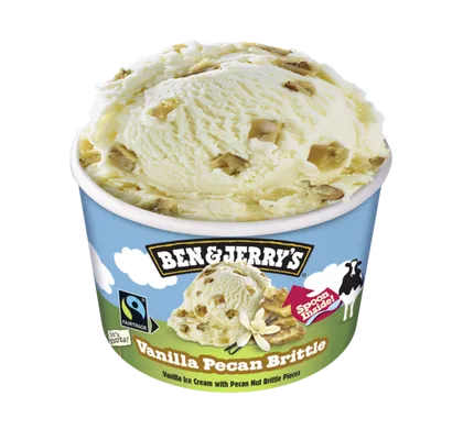 Ben & Jerry's Vanilla Pecan Brittle — O'Tacos