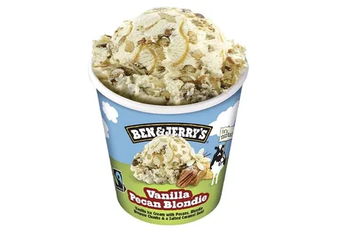Ben & Jerry's Vanilla Pecan Blondie - 465 ml — Pizza Hut