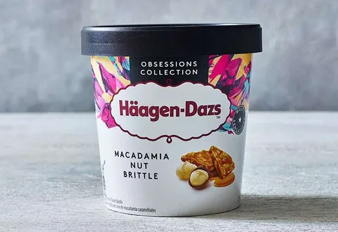 Häagen-Dazs Macadamia Nut Brittle - 460 ml — Pizza Hut