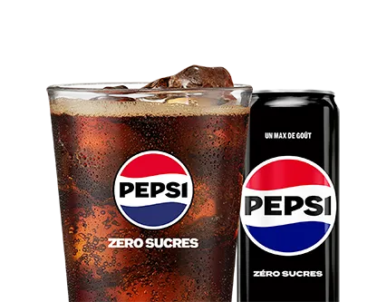 Pepsi Zero Sucres — Pizza Time