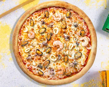 Pizza Fruits de Mer 🐙 — Pizza Time
