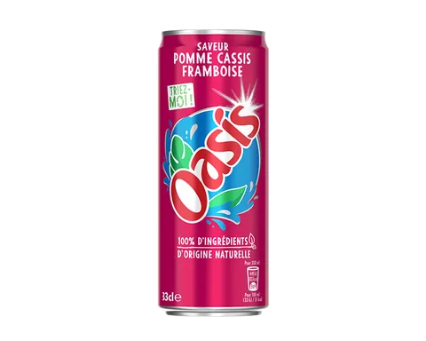 Oasis Pomme Cassis Framboise — Pizza Time