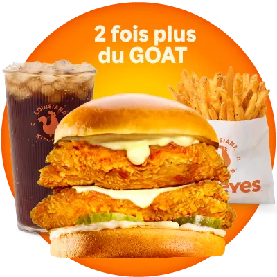 Menu Double Chicken Sandwich — Popeyes