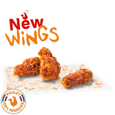 3 Popeyes Voodoo Wings — Popeyes