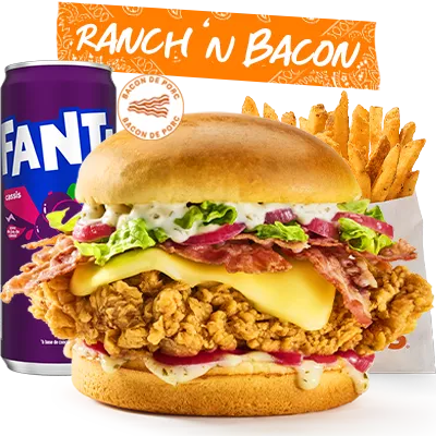 Menu Ranch n' Bacon — Popeyes