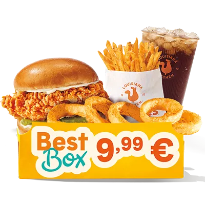 Menu Best Box (onion rings) — Popeyes