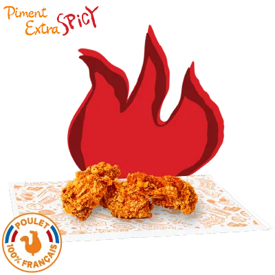 3 Popeyes Ghost Pepper Wings — Popeyes