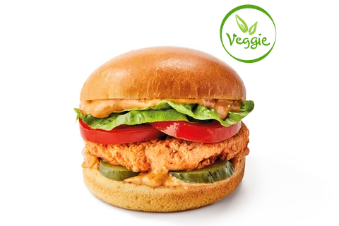 Popeyes Cajun Bean Burger — Popeyes