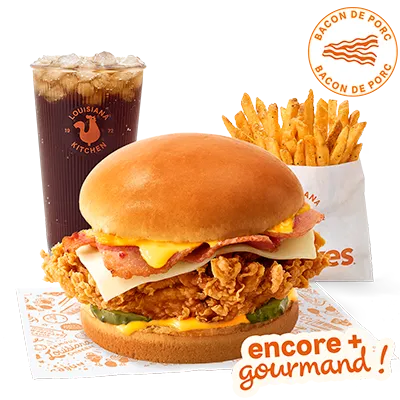 Menu Louisiana Cheddar & Bacon — Popeyes