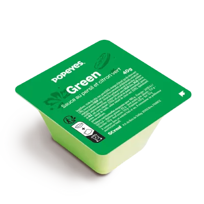 Popeyes Green (Lime & Herbs) — Popeyes