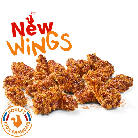 16 Popeyes BBQ Wings — Popeyes