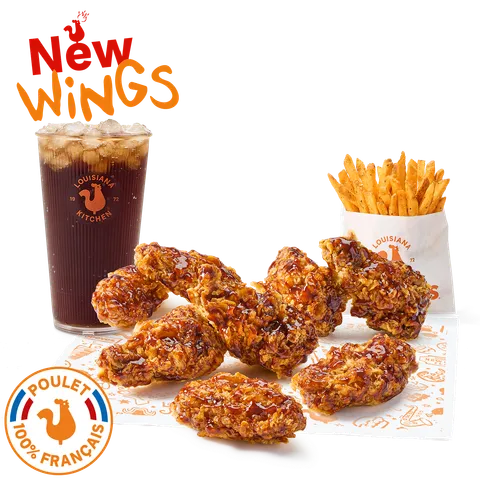 Menu 8 Popeyes BBQ Wings — Popeyes
