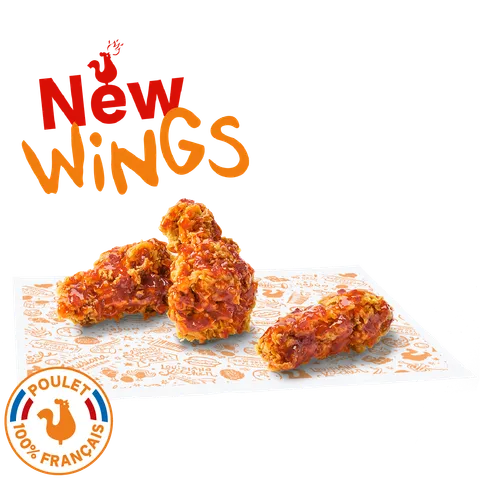 3 Voodoo Wings — Popeyes