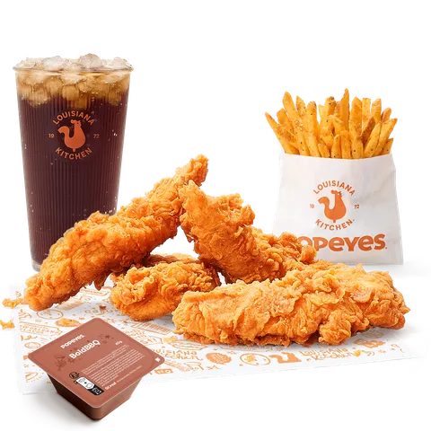 Menu 4 Popeyes Tenders — Popeyes
