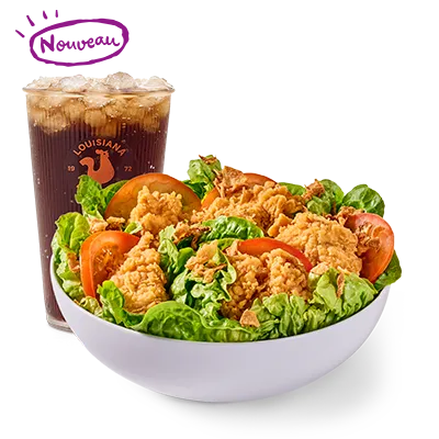 Menu Pop'Salade Crispy Onion — Popeyes