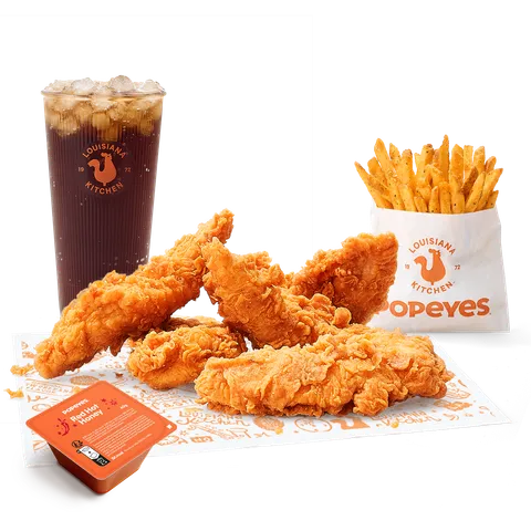Menu 5 Popeyes Tenders — Popeyes