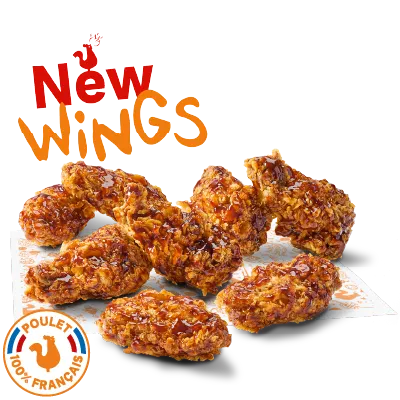 8 Popeyes BBQ Wings — Popeyes