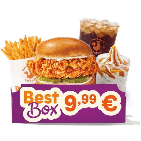 Menu Best Box (sundae) — Popeyes