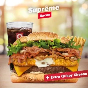Suprême Bacon'N Qrispy Cheese — Quick