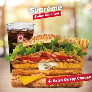 Suprême Spicy Chicken'n Qrispy Cheese — Quick