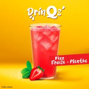 Fizz Fraise Menthe 50cl — Quick