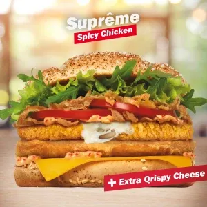 Suprême Spicy Chicken'n Qrispy Cheese — Quick
