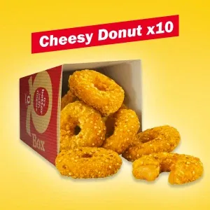 X10 Cheesy Donut Cheddar — Quick