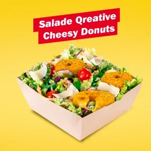 Salade Qréative Cheesy Donut — Quick
