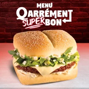 Qarré Burger Boeuf — Quick