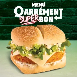 Qarré Burger Veggie — Quick