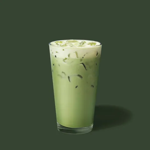TeavanaTM - Iced Matcha Green Tea Latte — Starbucks