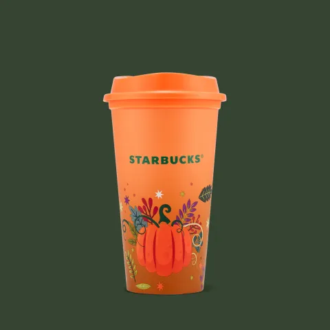 Reusable Cold Cup Pumpkin Patch 16oz — Starbucks