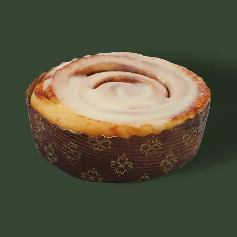 Glazed cinnamon roll — Starbucks