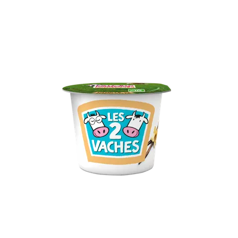 Les 2 Vaches Bio 115gr Vanille — Subway