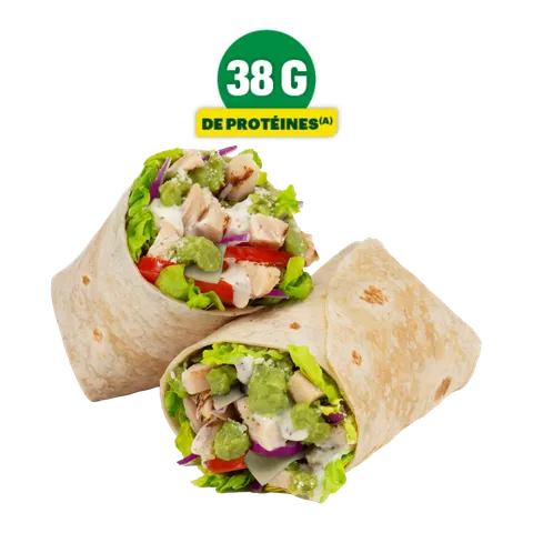 Power Sub Wrap Poulet Avocado — Subway