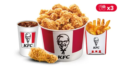 Menu Bucket 22 Hot Wings — KFC