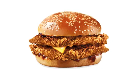 Double Krunch BBQ — KFC