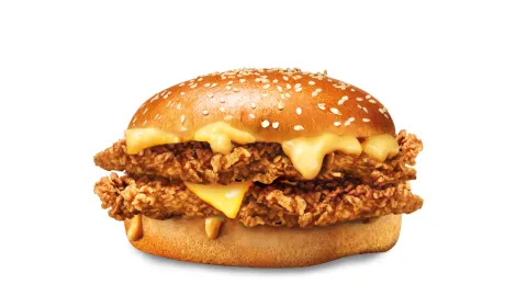 Double Krunch Cheese — KFC